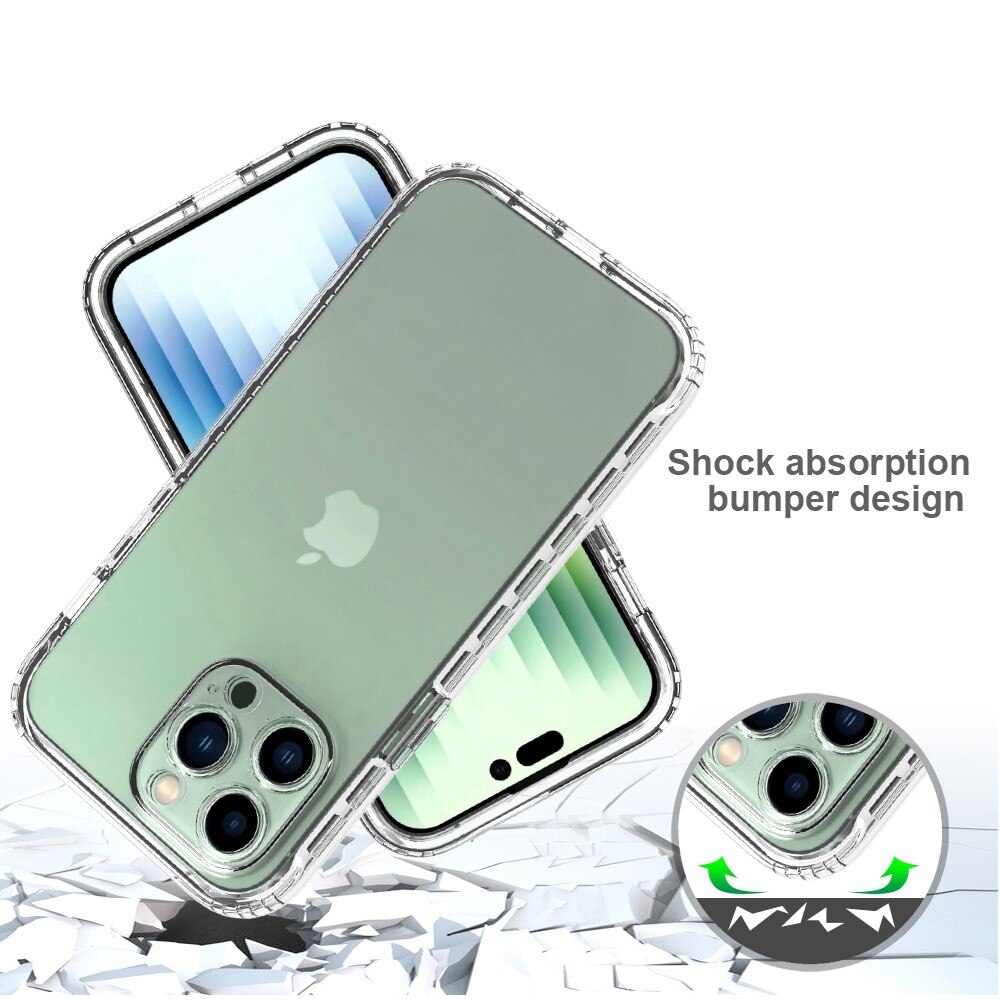 Cover protezione totale iPhone 14 Pro Max Trasparente