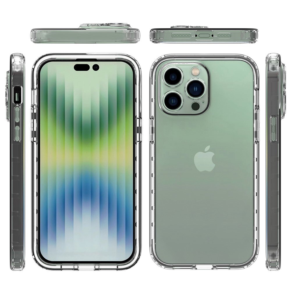 Cover protezione totale iPhone 14 Pro Max Trasparente