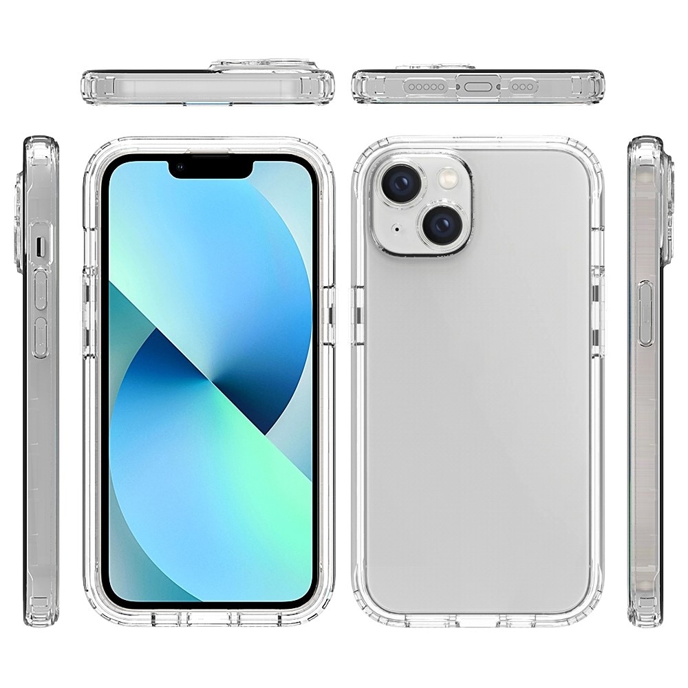 Cover protezione totale iPhone 14 Trasparente