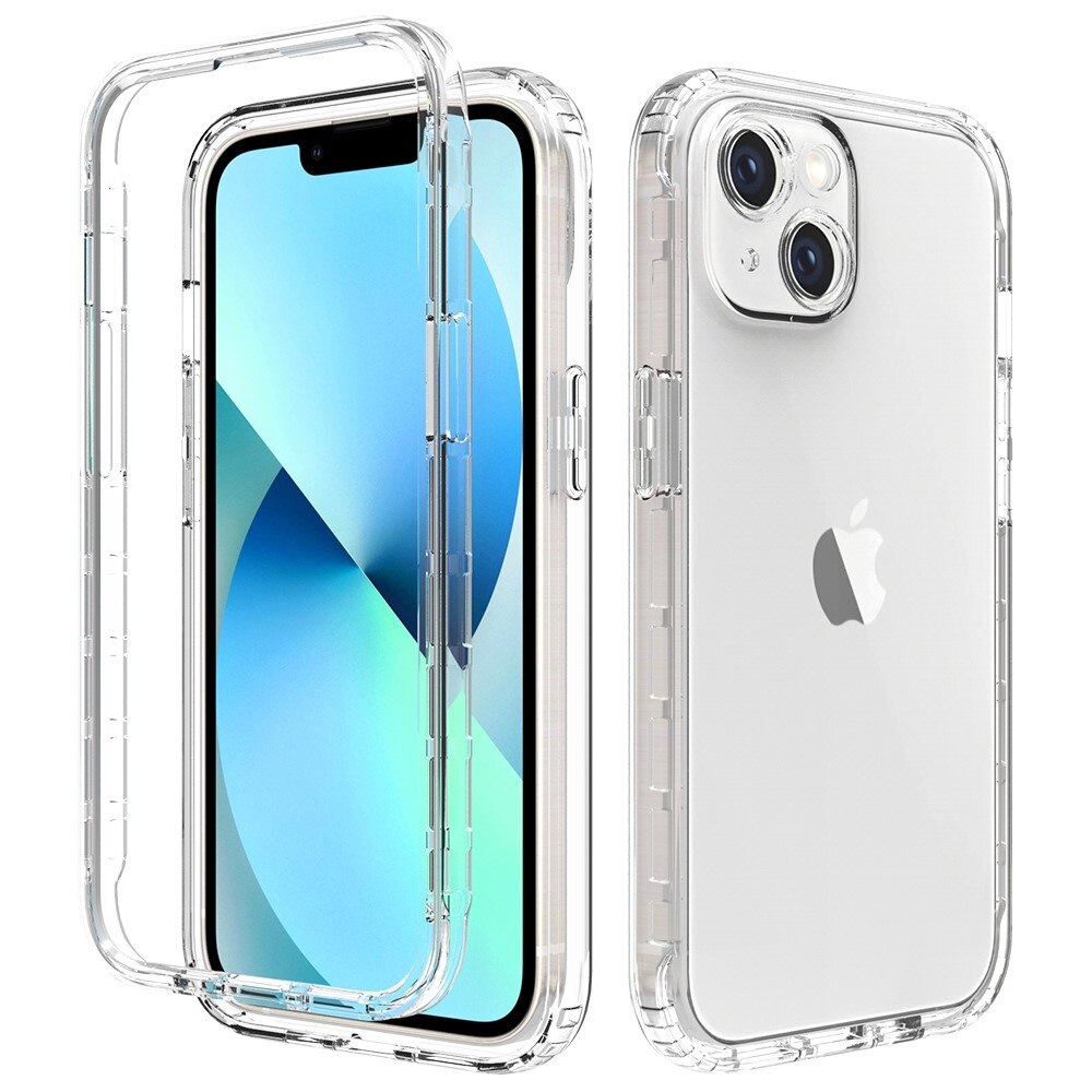 Cover protezione totale iPhone 14 Plus Trasparente