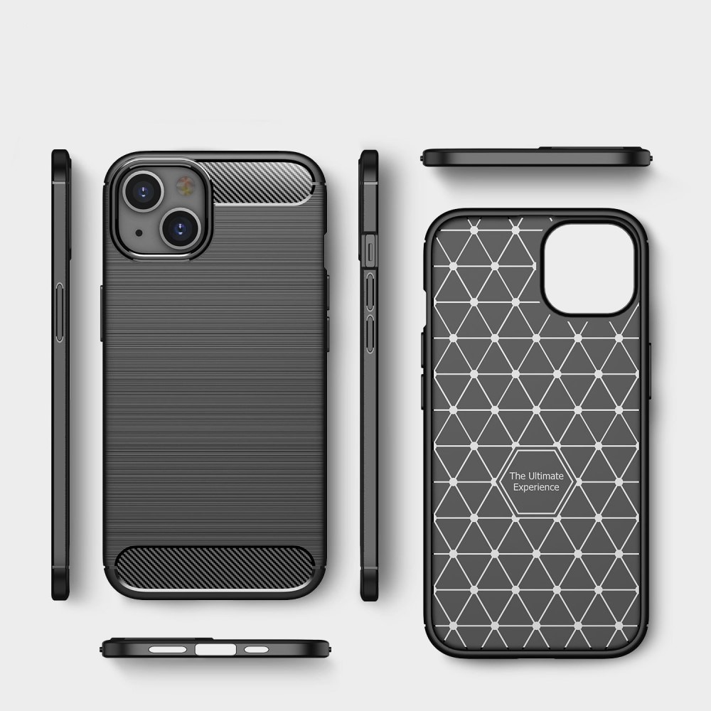 Cover Brushed TPU Case iPhone 14 Plus Black