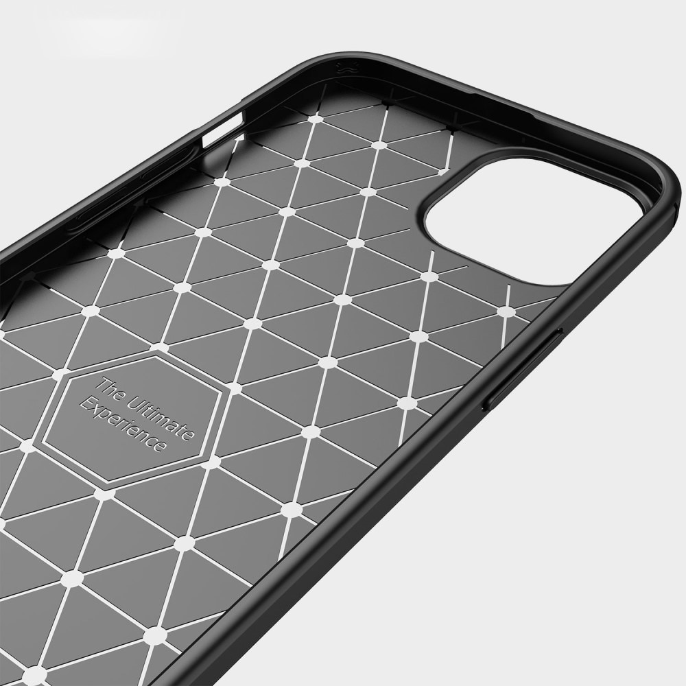 Cover TPU Brushed iPhone 14 Nero