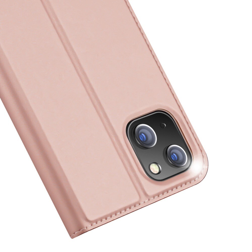 Cover portafoglio Skin Pro Series iPhone 14 Plus Rose Gold