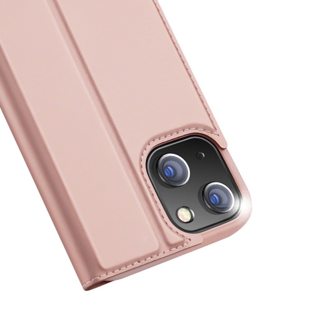 Cover portafoglio Skin Pro Series iPhone 14 Rose Gold
