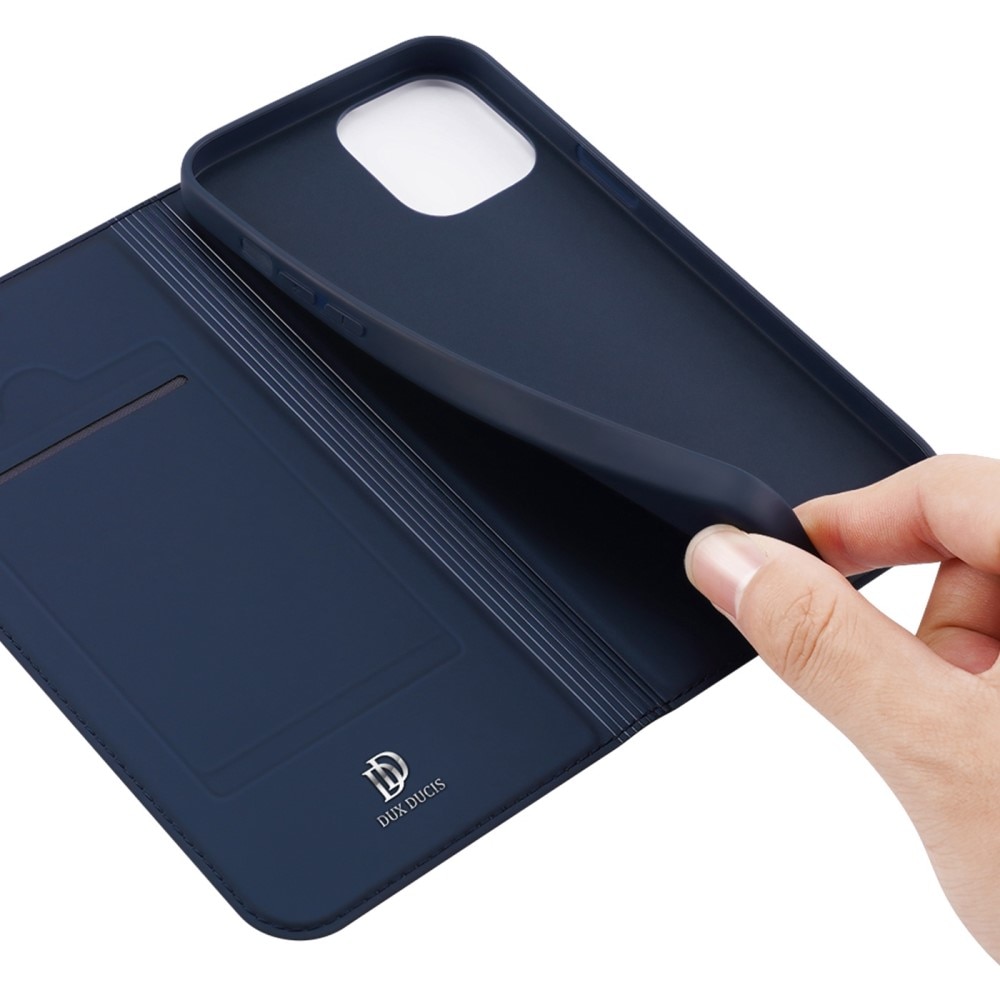 Cover portafoglio Skin Pro Series iPhone 14 Navy