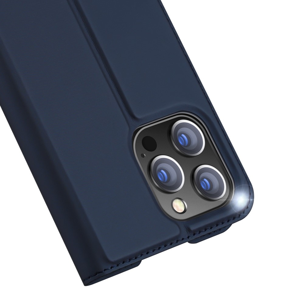 Cover portafoglio Skin Pro Series iPhone 14 Pro Navy
