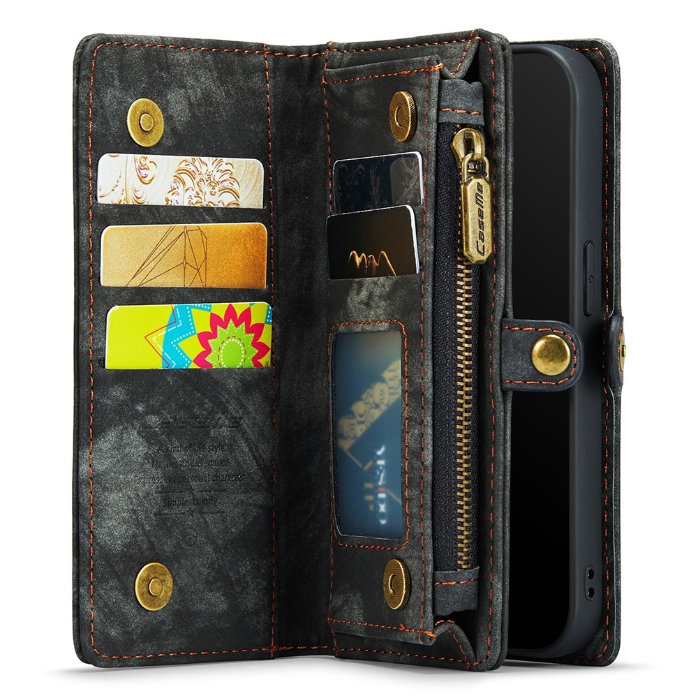 Cover portafoglio Multi-Slot iPhone 7 Plus/8 Plus Grigio