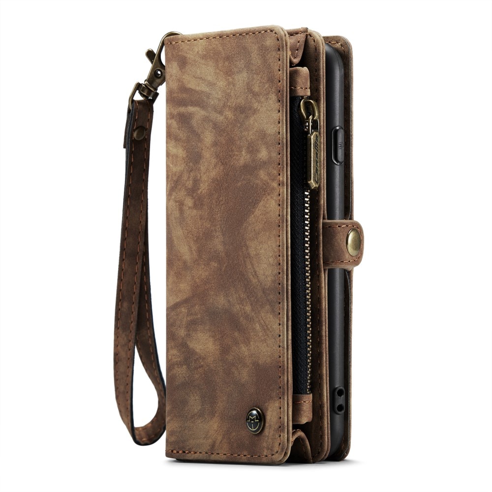 Cover portafoglio Multi-Slot iPhone 7 Plus/iPhone 8 Plus Marrone