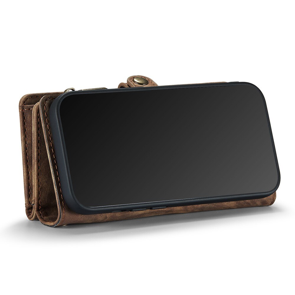 Cover portafoglio Multi-Slot iPhone 7 Plus/iPhone 8 Plus Marrone