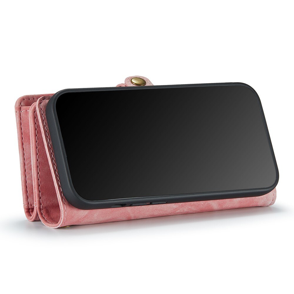 Cover portafoglio Multi-Slot iPhone 7 Plus/iPhone 8 Plus Rosa