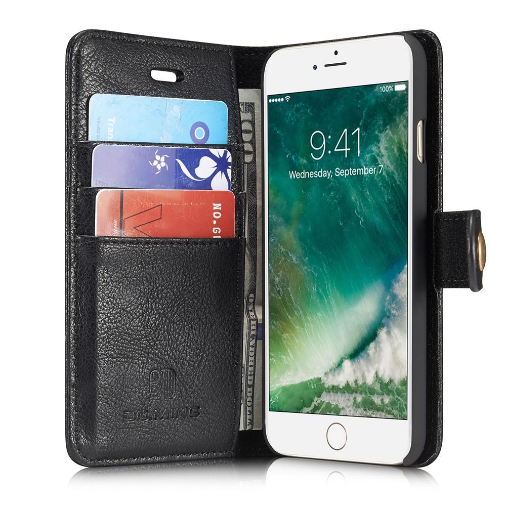 Cover portafoglio Magnet Wallet iPhone SE (2020) Black