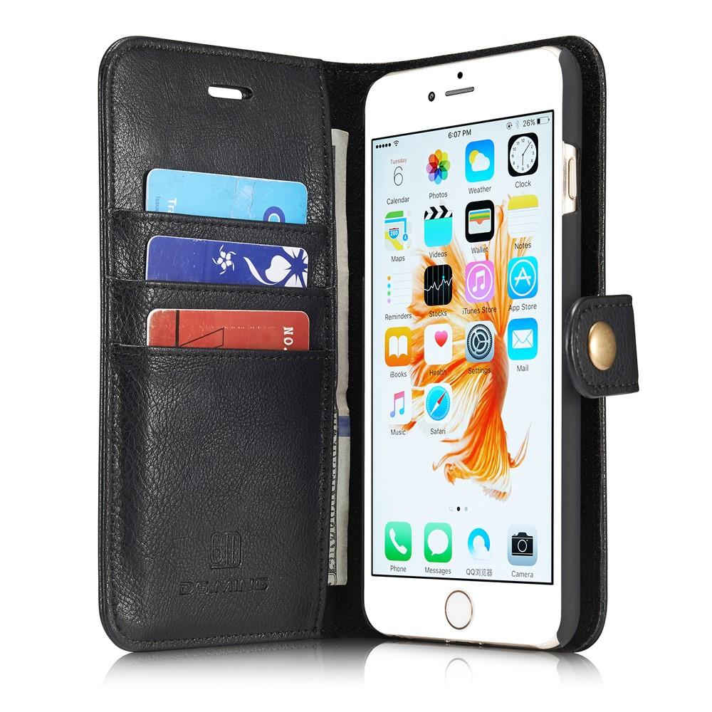 Cover portafoglio Magnet Wallet iPhone 6 Plus/6S Plus Black