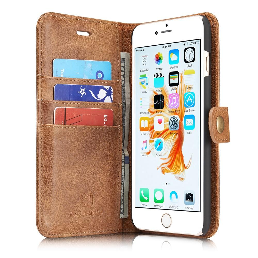 Cover portafoglio Magnet Wallet iPhone 6 Plus/6S Plus Cognac