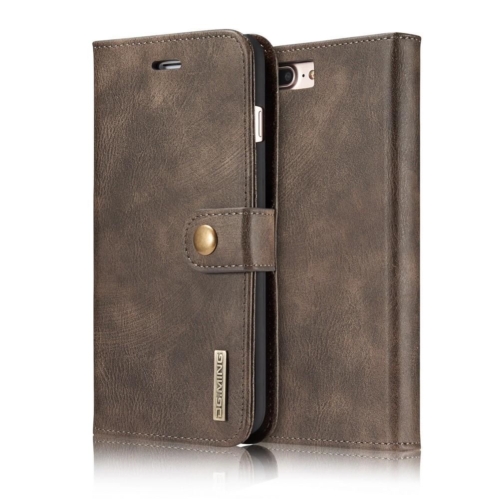 Cover portafoglio Magnet Wallet iPhone 7 Plus/8 Plus Brown