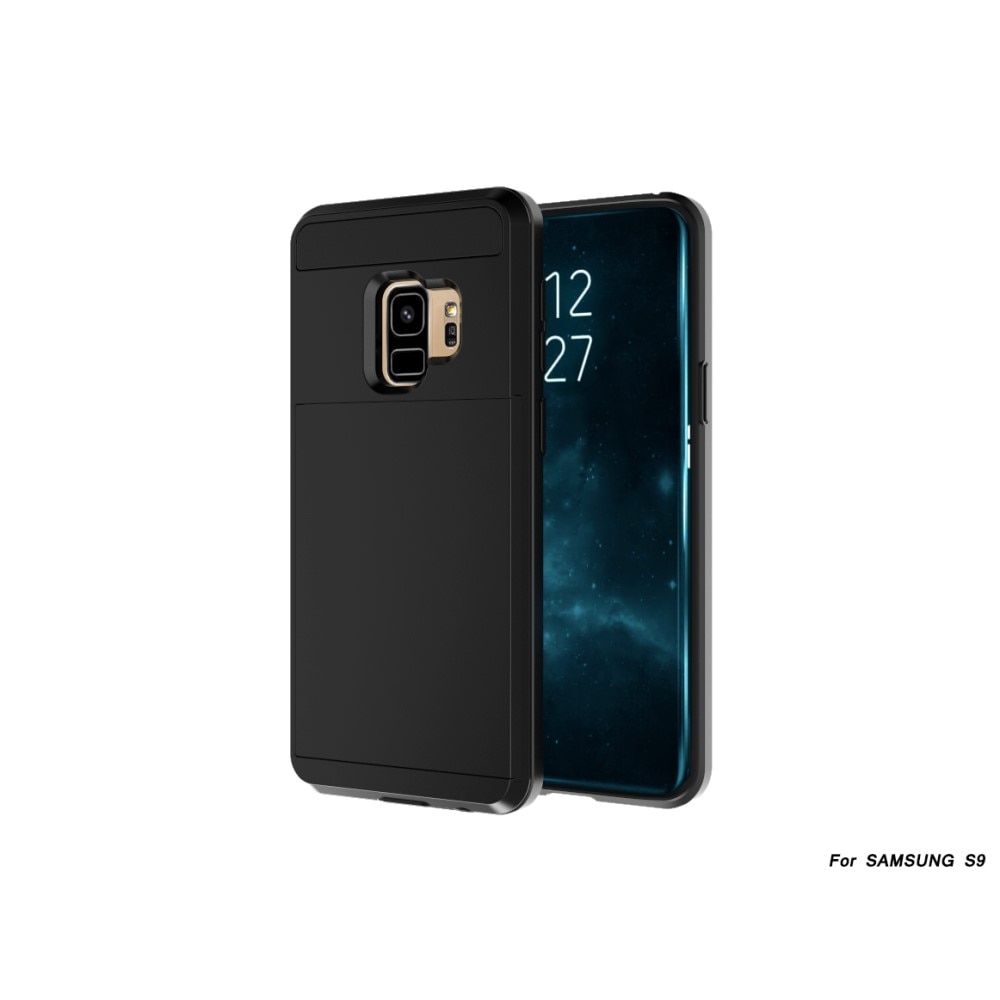 Cover portacarte Samsung Galaxy S9 Nero