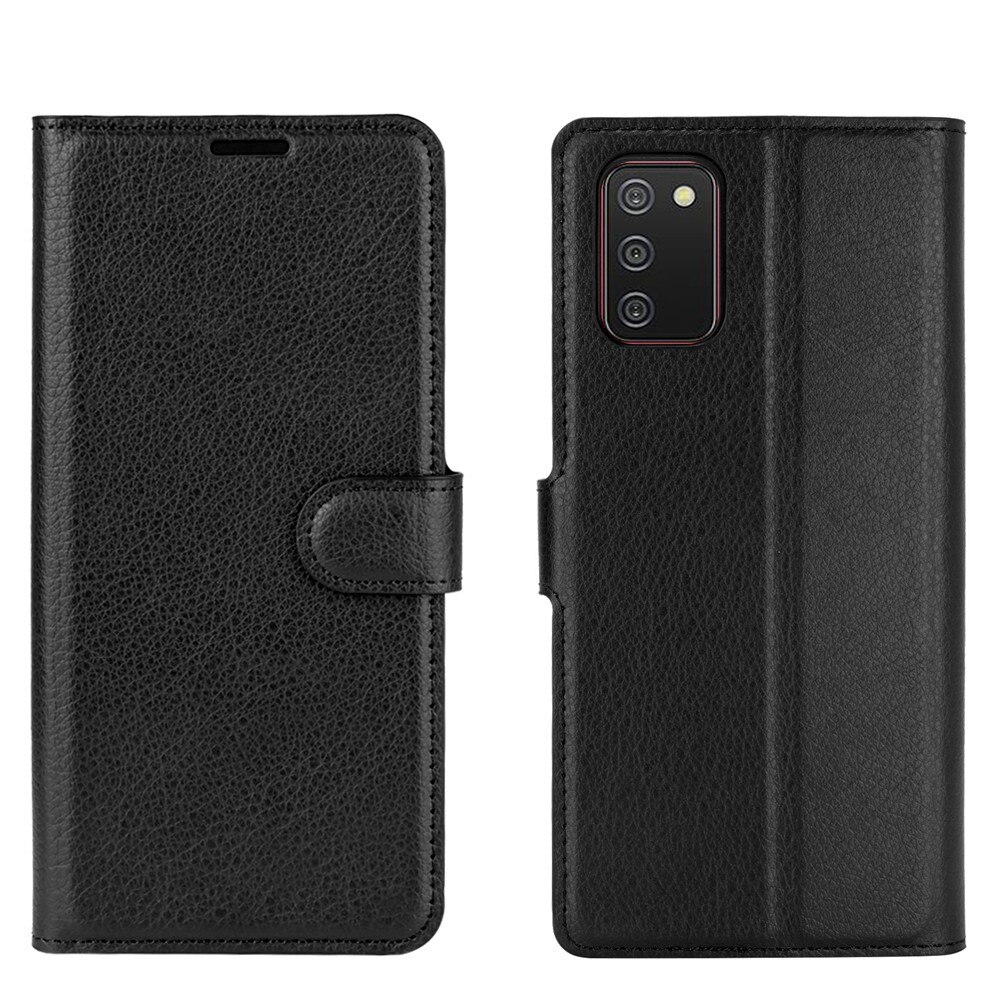 Cover portafoglio Samsung Galaxy A02s Nero