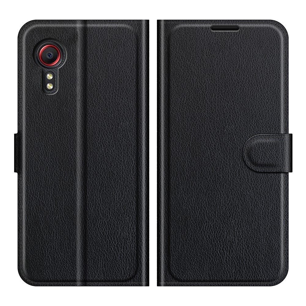 Cover portafoglio Samsung Galaxy Xcover 5 Nero