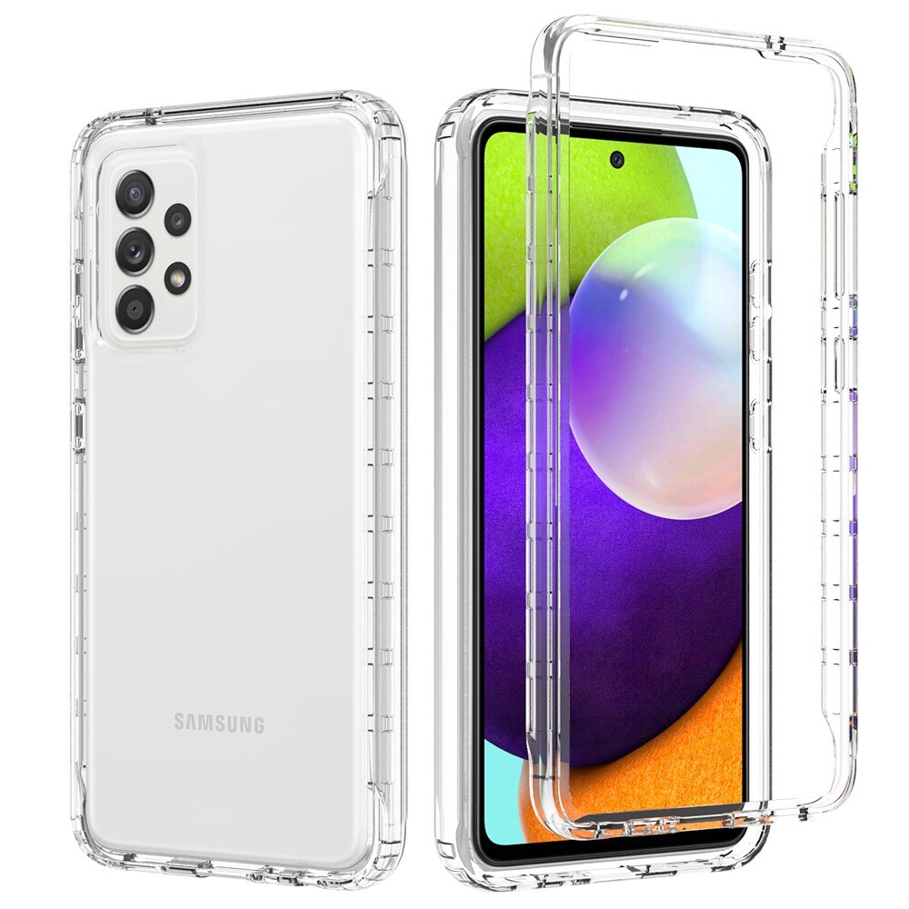 Cover protezione totale Samsung Galaxy A52/A52s trasparente