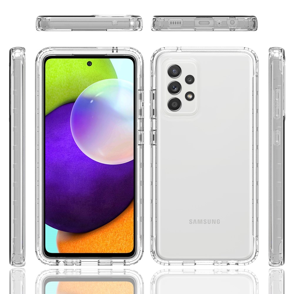 Cover protezione totale Samsung Galaxy A52/A52s trasparente