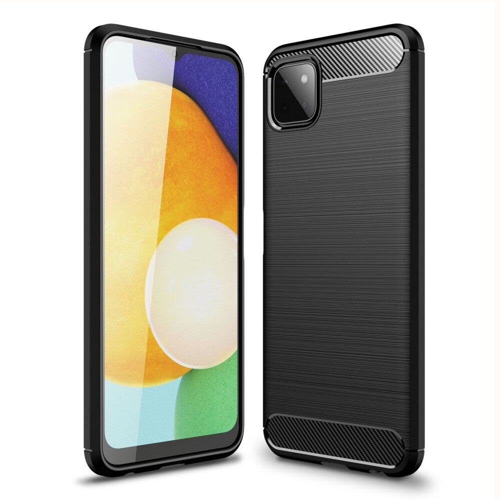 Cover TPU Brushed Samsung Galaxy A22 5G Nero