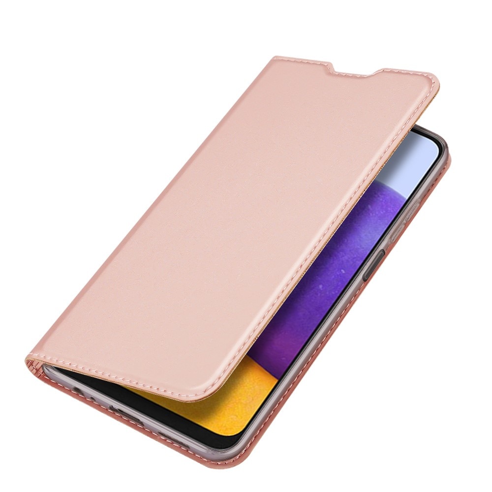 Cover portafoglio Skin Pro Series Samsung Galaxy A22 5G Rose Gold