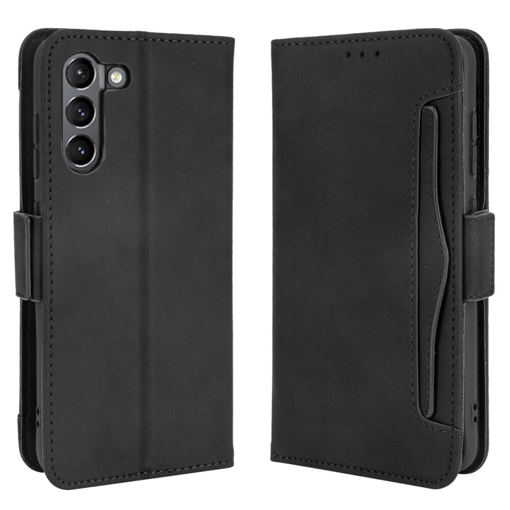 Cover portafoglio Multi Samsung Galaxy S21 FE Nero