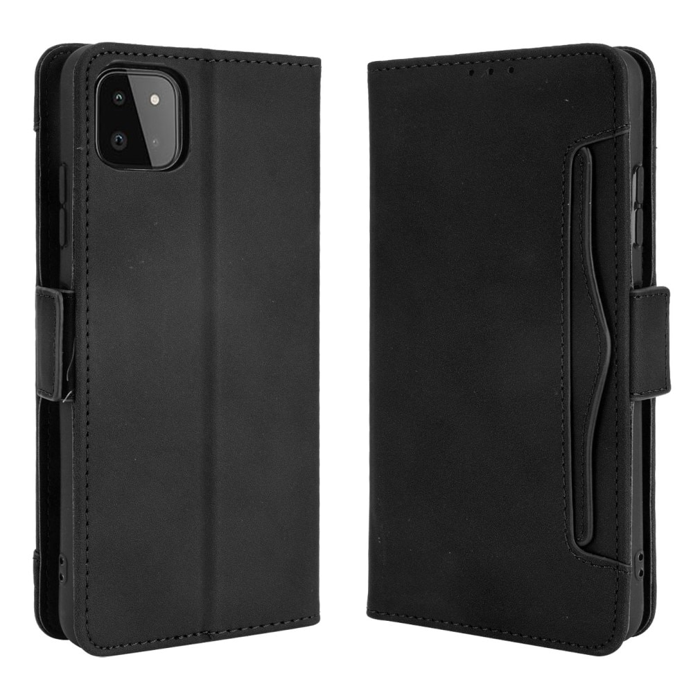 Cover portafoglio Multi Samsung Galaxy A22 5G Nero