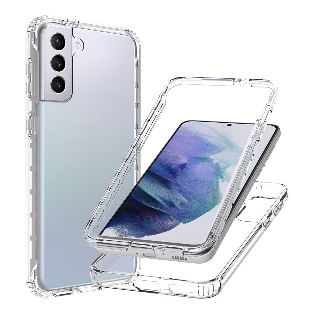 Cover protezione totale Samsung Galaxy S21 Plus Trasparente