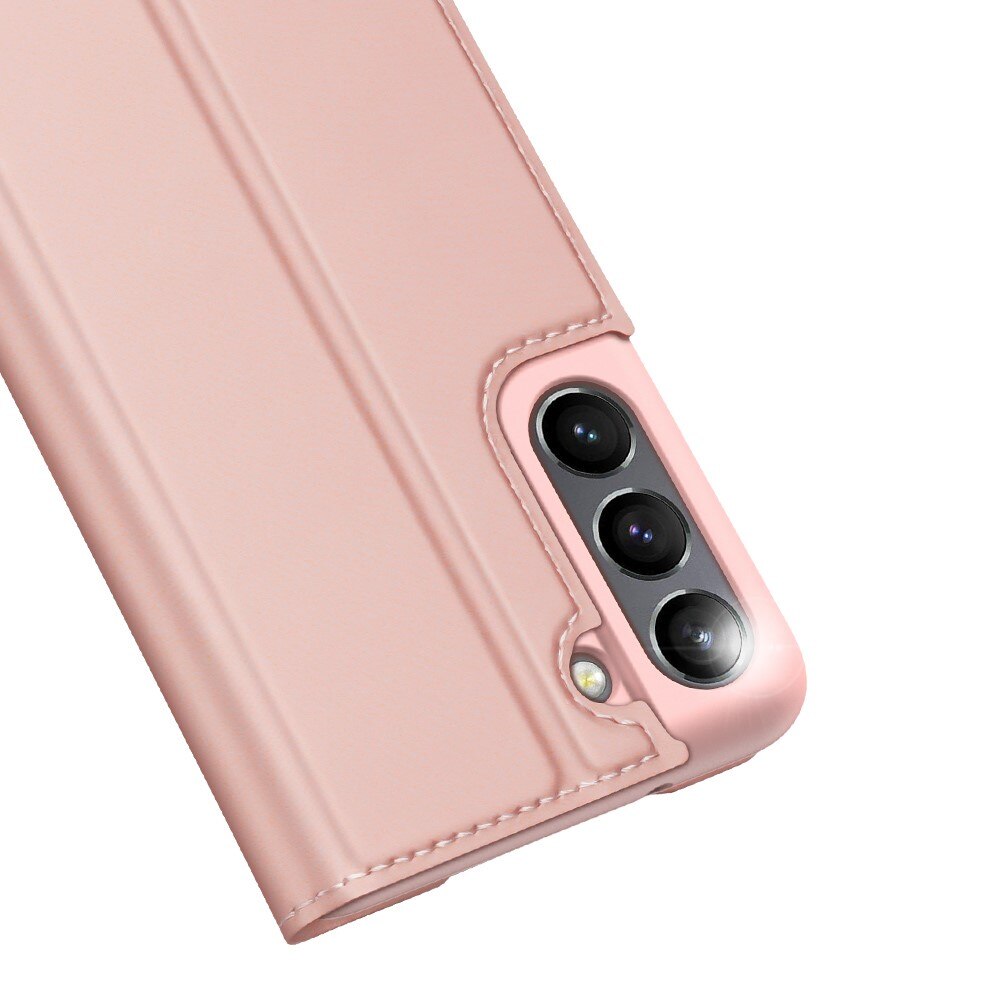 Cover portafoglio Skin Pro Series Samsung Galaxy S21 FE Rose Gold