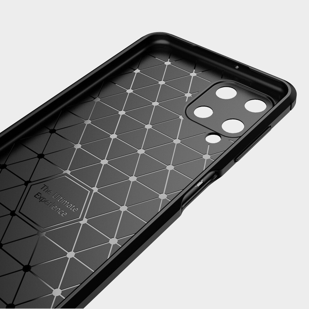 Cover TPU Brushed Samsung Galaxy A22 4G Nero