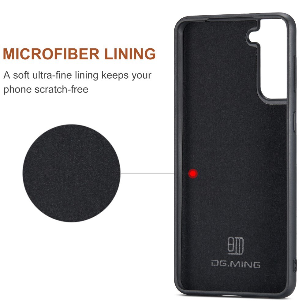 Cover Magnetic Card SlotSamsung Galaxy S21 FE Nero