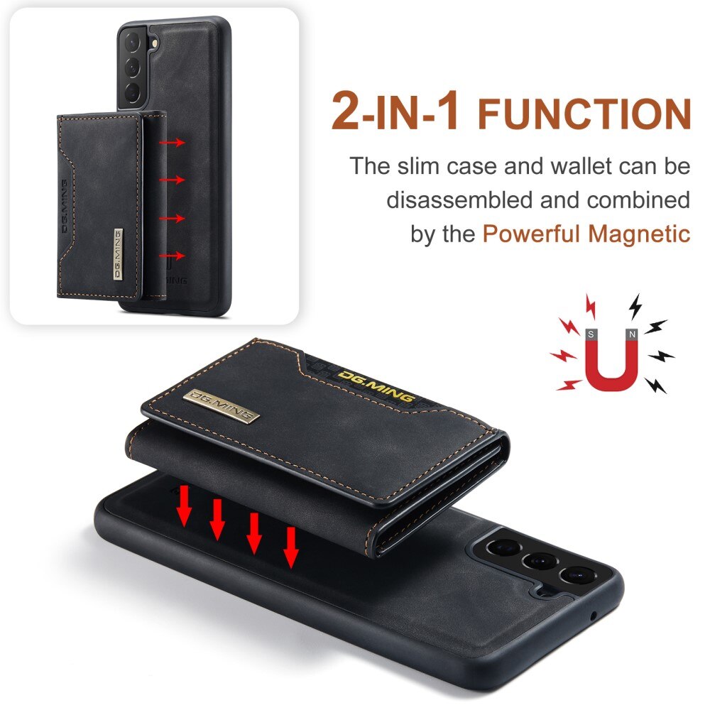 Cover Magnetic Card SlotSamsung Galaxy S21 FE Nero