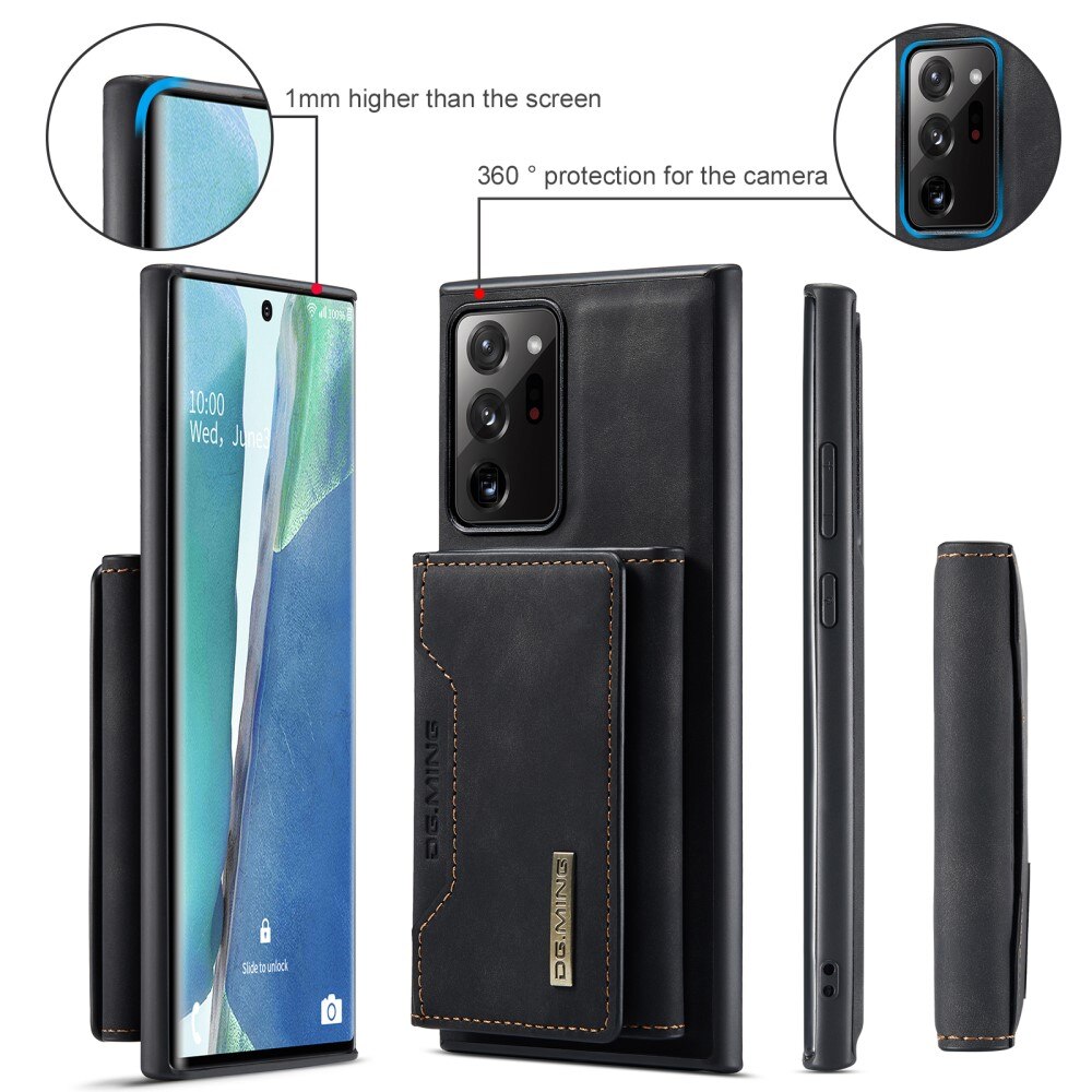 Cover Magnetic Card Slot Samsung Galaxy Note 20 Ultra Black