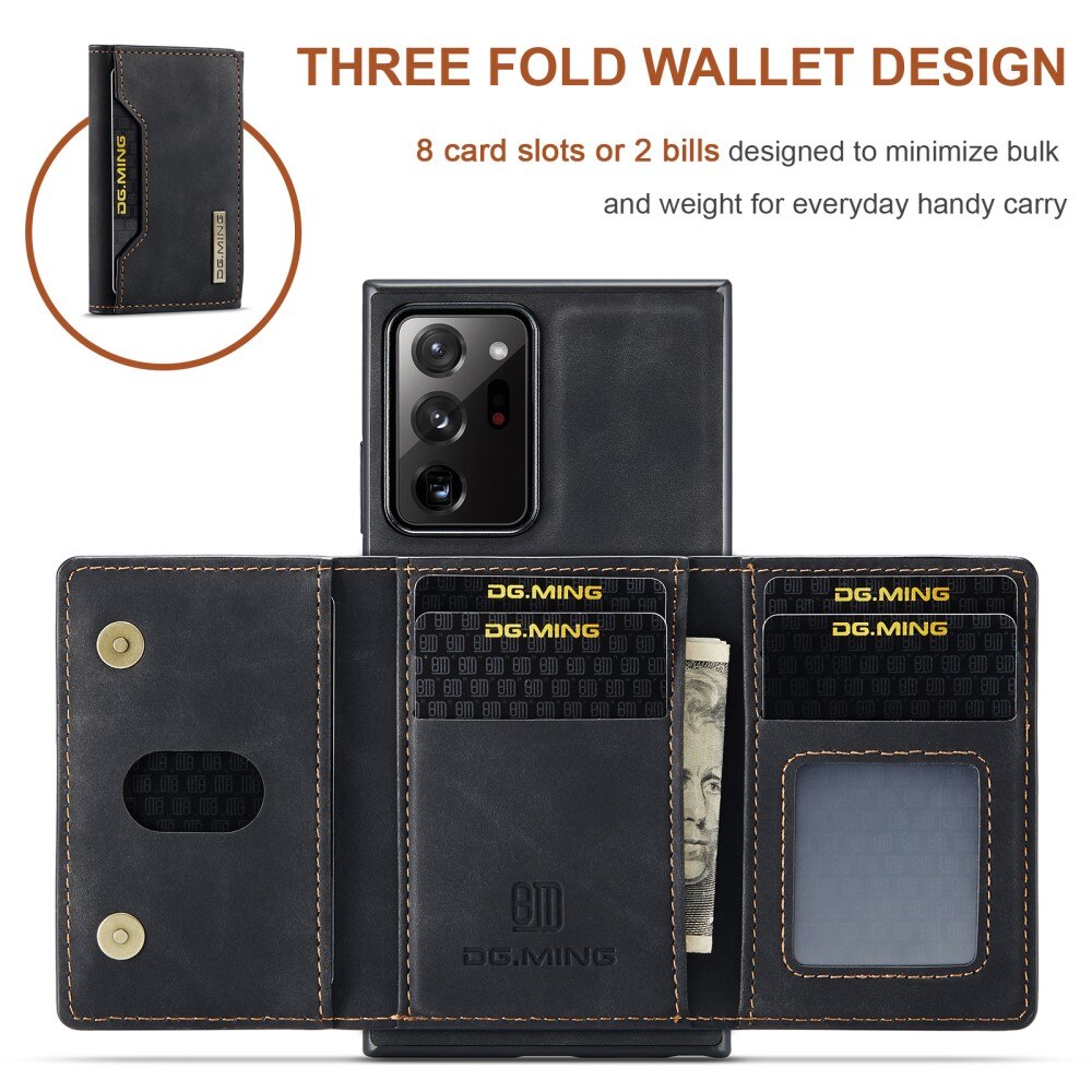 Cover Magnetic Card SlotSamsung Galaxy Note 20 Ultra Nero