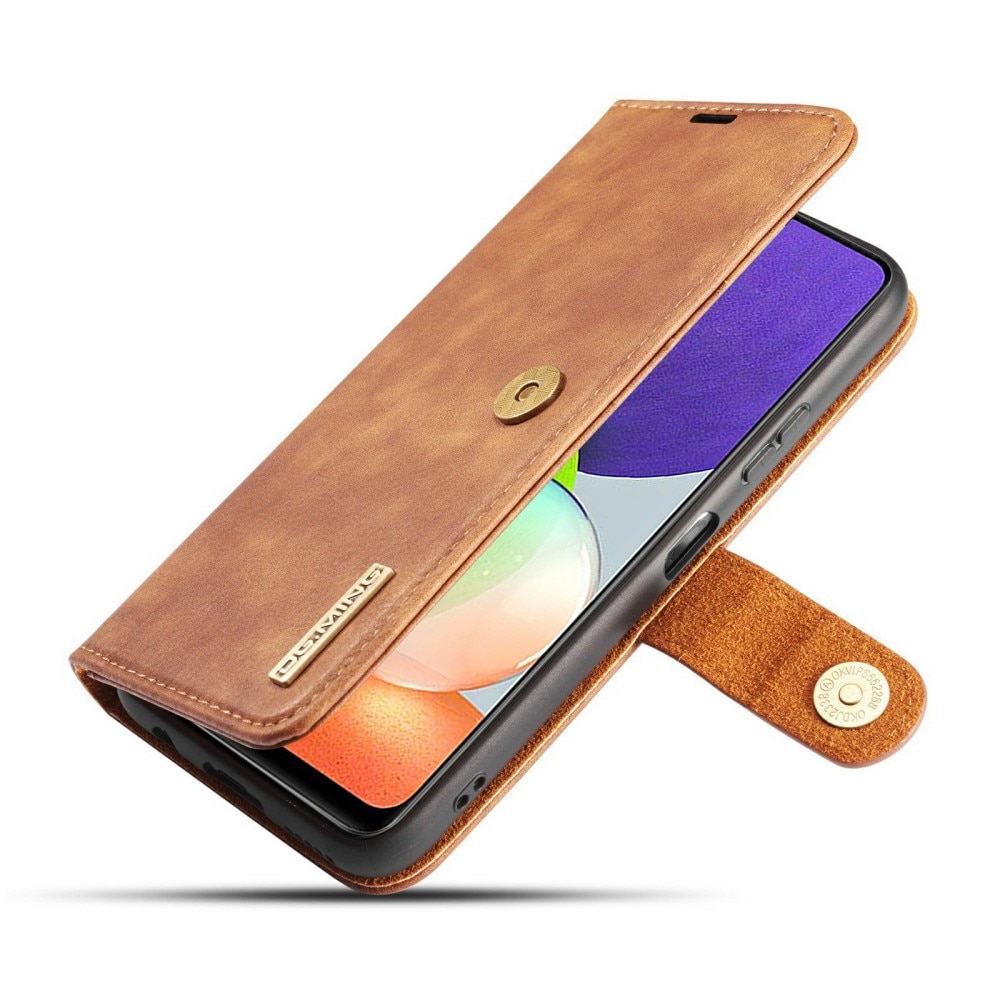 Cover portafoglio Magnet Wallet Samsung Galaxy A22 4G Cognac