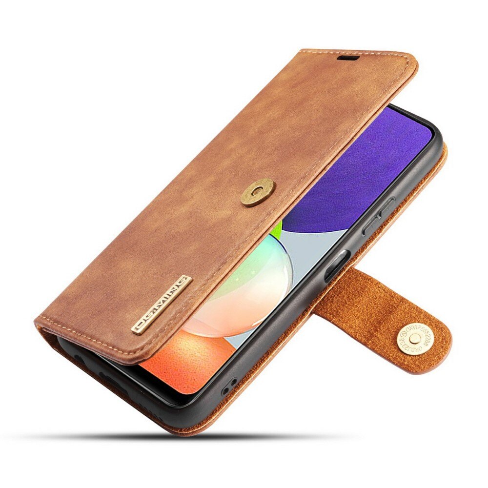 Cover portafoglio Magnet Wallet Samsung Galaxy A22 4G Cognac