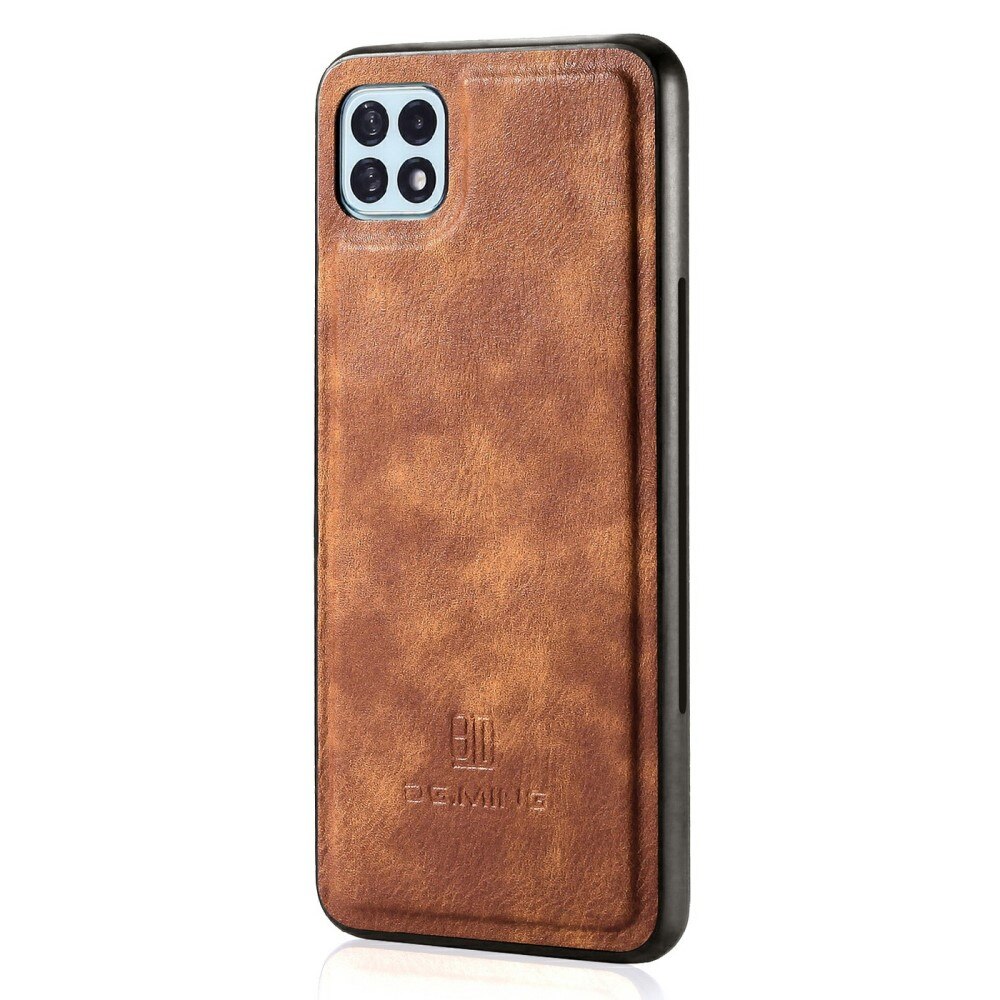 Cover portafoglio Magnet Wallet Samsung Galaxy A22 5G Cognac