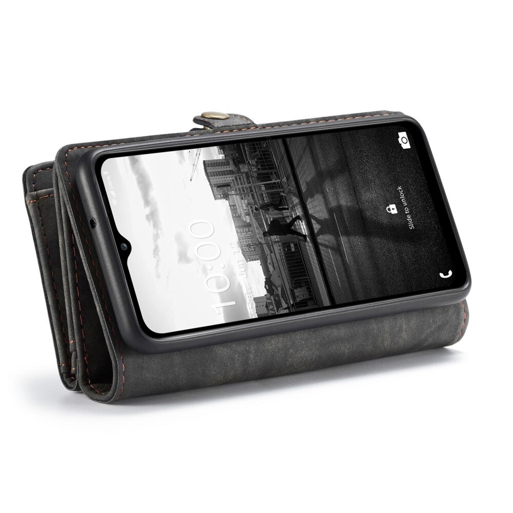 Cover portafoglio Multi-Slot Samsung Galaxy A12 5G Grigio