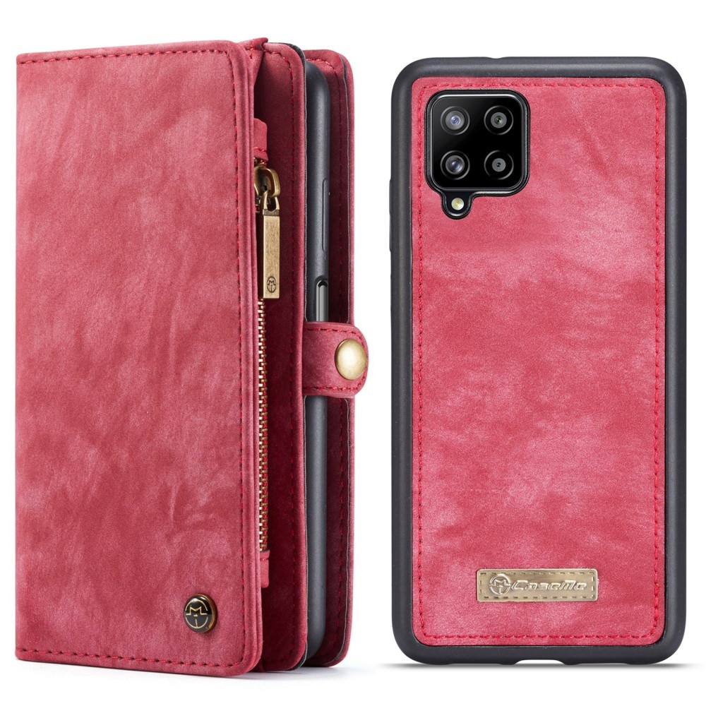 Cover portafoglio Multi-Slot Samsung Galaxy A12 5G Rosso