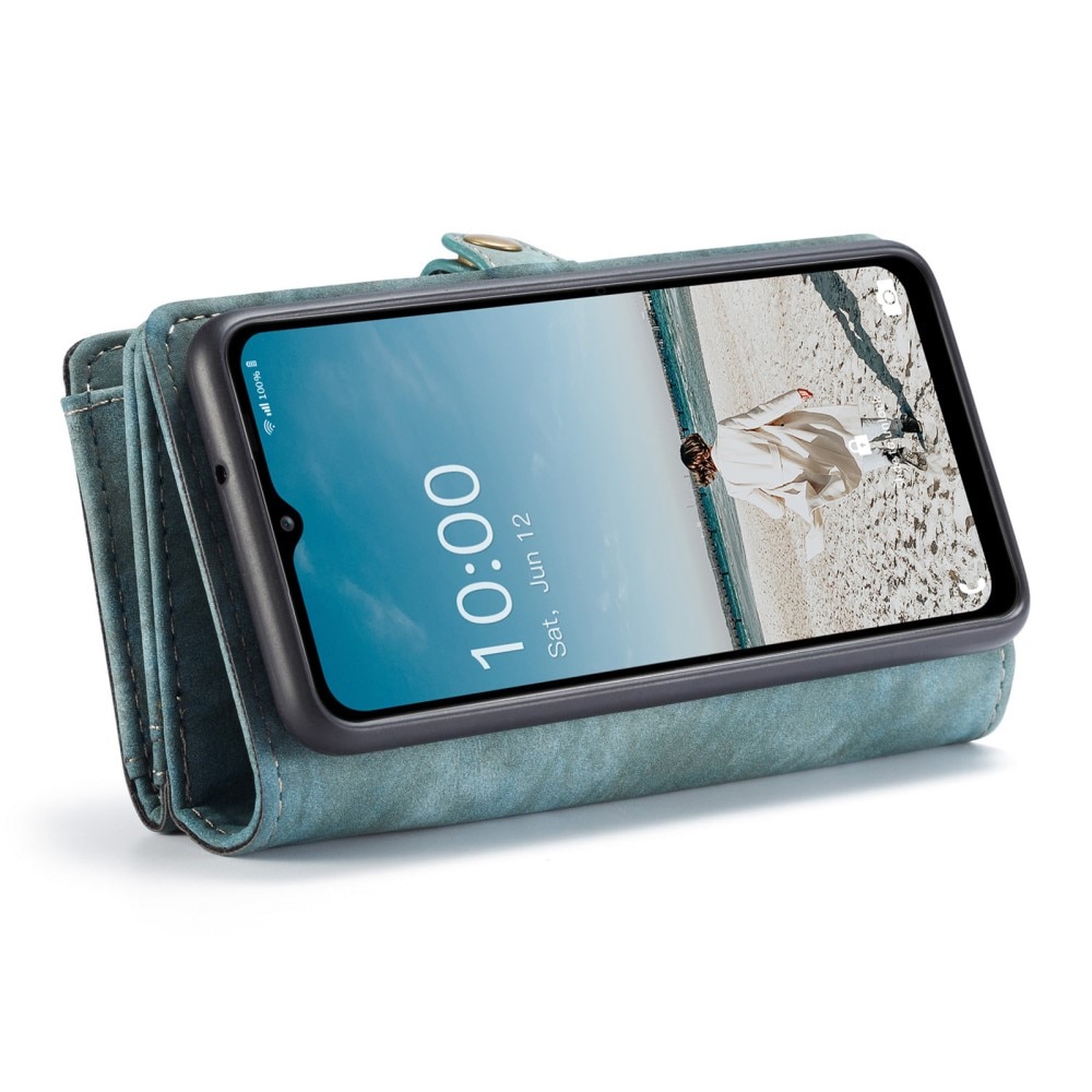 Cover portafoglio Multi-Slot Samsung Galaxy A12 5G Blu