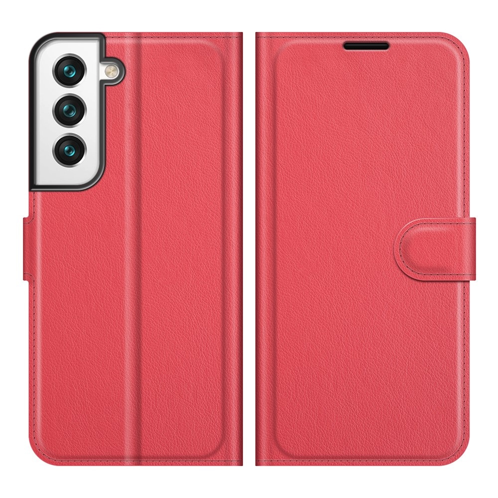 Cover portafoglio Samsung Galaxy S22 Rosso