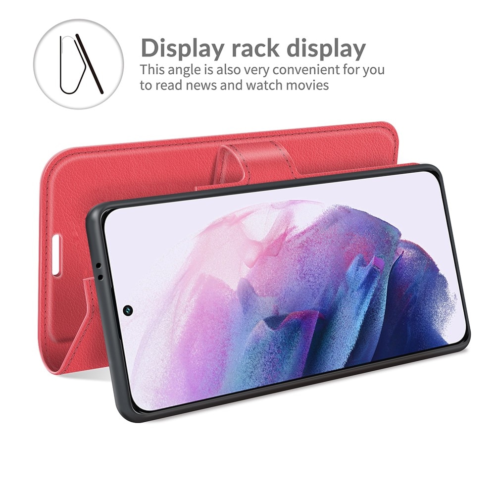 Cover portafoglio Samsung Galaxy S22 Rosso