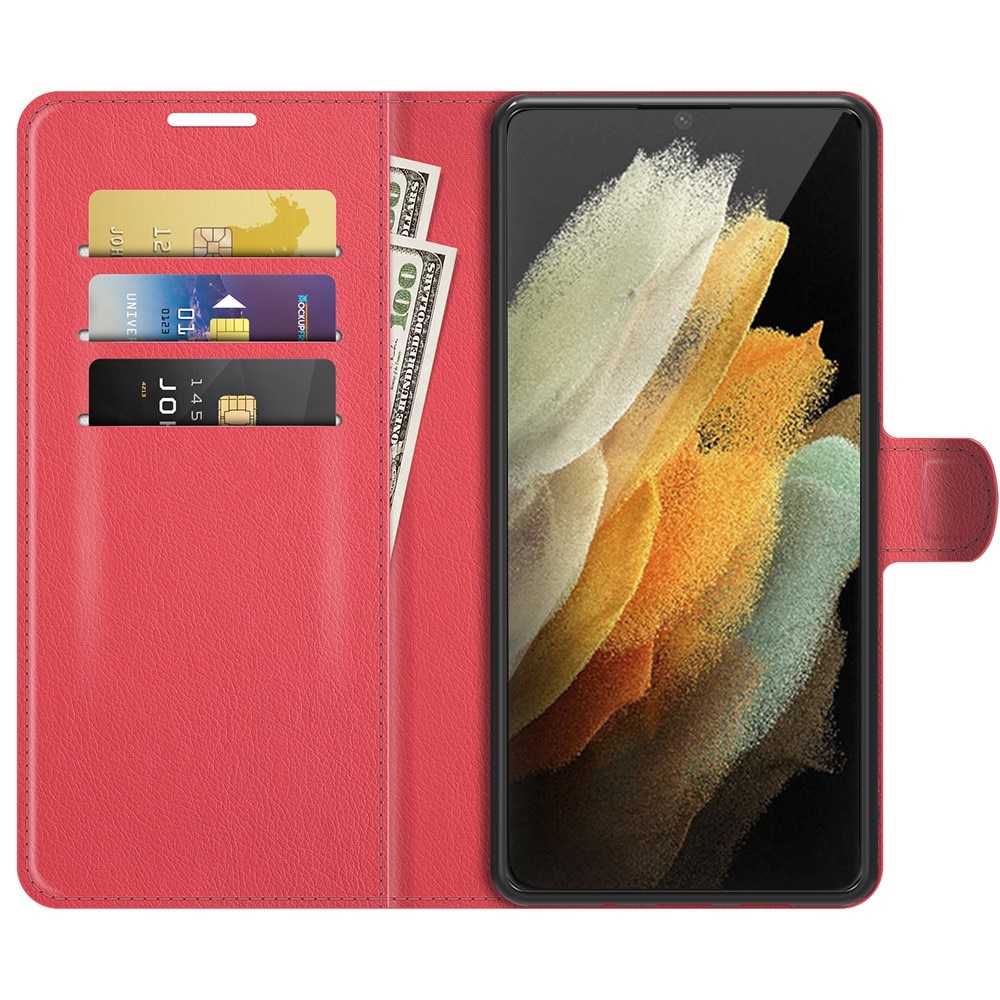 Cover portafoglio Samsung Galaxy S22 Ultra Rosso