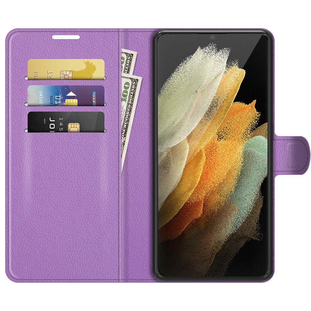 Cover portafoglio Samsung Galaxy S22 Ultra Viola