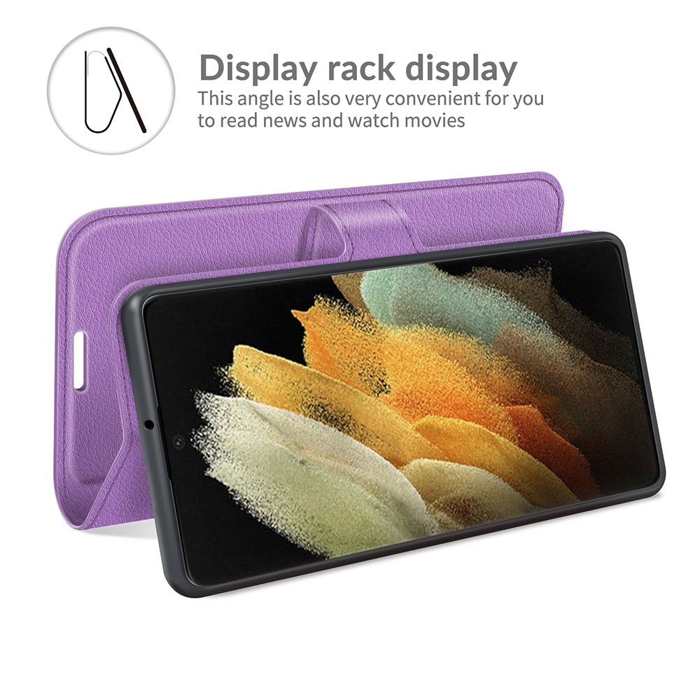 Cover portafoglio Samsung Galaxy S22 Ultra Viola