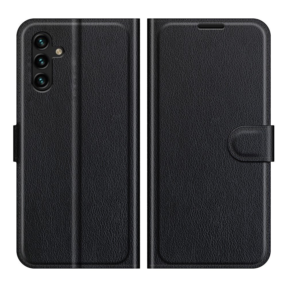 Cover portafoglio Samsung Galaxy A04s Nero