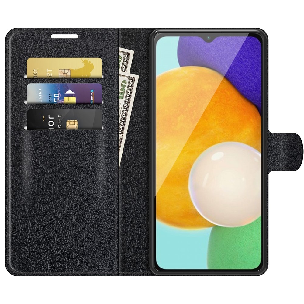 Cover portafoglio Samsung Galaxy A04s Nero