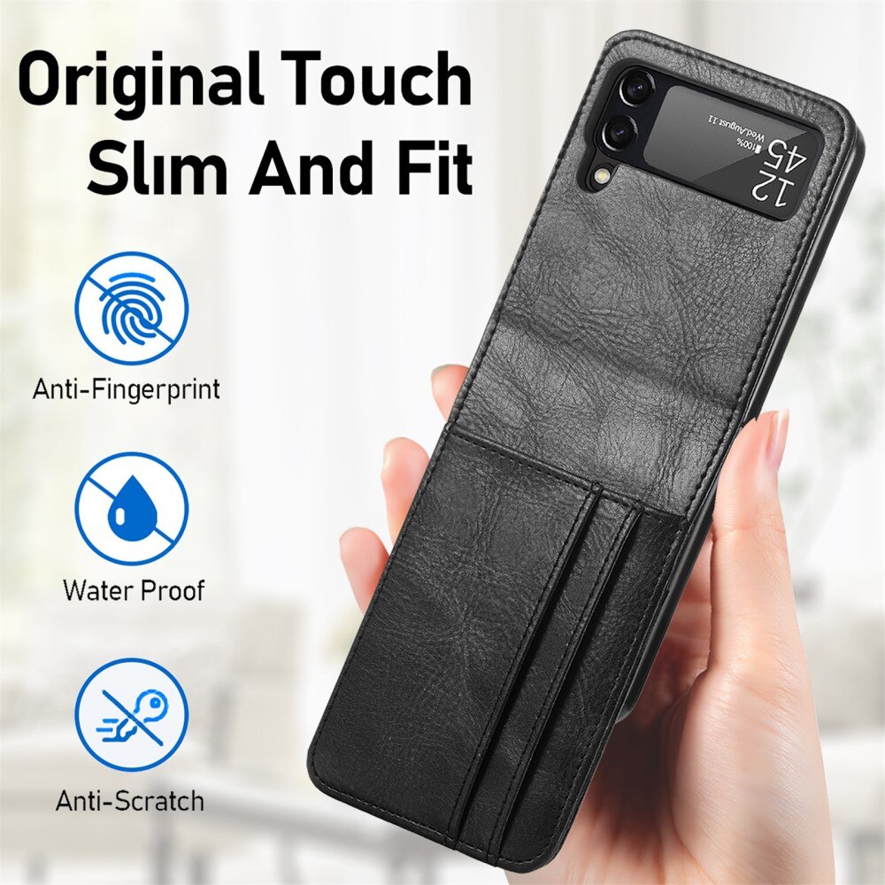 Cover portafoglio Samsung Galaxy Z Flip 3 Nero