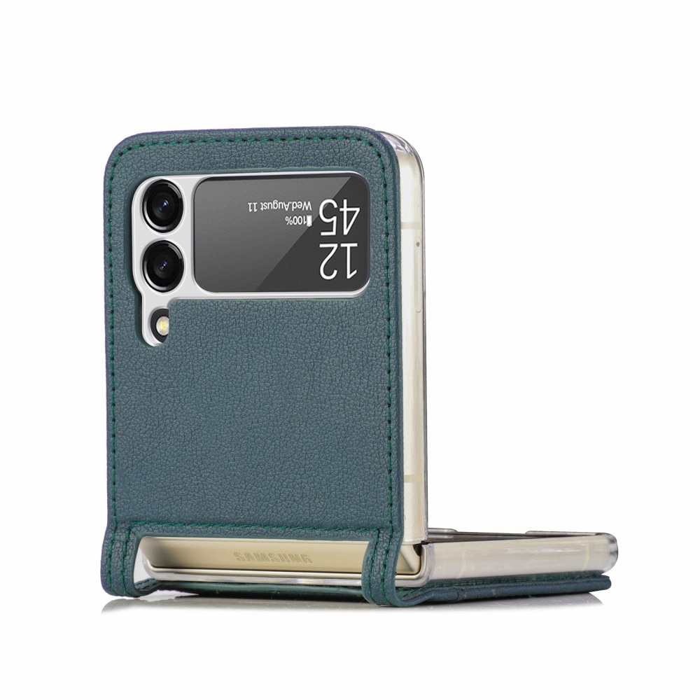 Cover portafoglio Slim Card Wallet Samsung Galaxy Z Flip 3 Verde