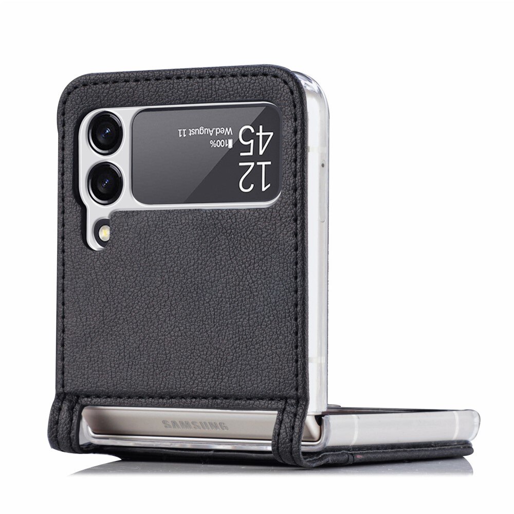 Cover portafoglio Slim Card Wallet Samsung Galaxy Z Flip 3 Nero